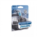 Auto sijalice PHILIPS H11 12V 55W PGJ19-2 - WhiteVision Ultra - 4000K i 60% više svetla - 12362WVUB1